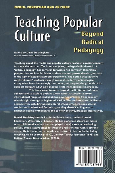Produktbild: Teaching Popular Culture