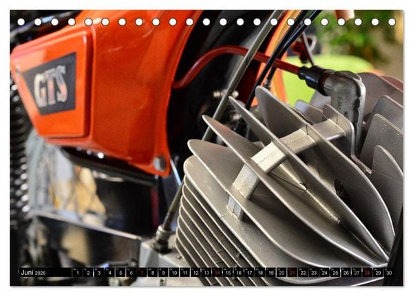 Produktbild: Starflite verkannte Moped Sch&ouml;nheiten (Tischkalender 2026 DIN A5 quer), CALVENDO Monatskalender