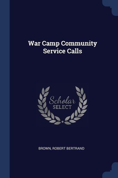 Produktbild: War Camp Community Service Calls