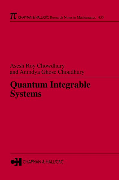 Produktbild: Quantum Integrable Systems