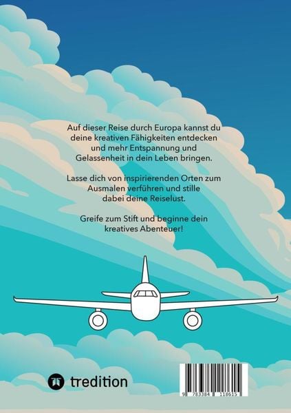 Produktbild: Das Europareise Malbuch