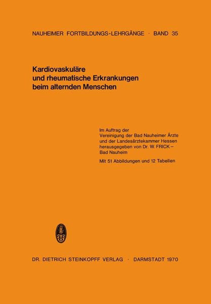 Produktbild: Kardiovaskul&auml;re und rheumatische Erkrankungen beim alternden Menschen