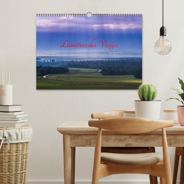 Produktbild: Lumi&egrave;res des Vosges (Calendrier mural 2026 DIN A3 vertical), CALVENDO calendrier mensuel