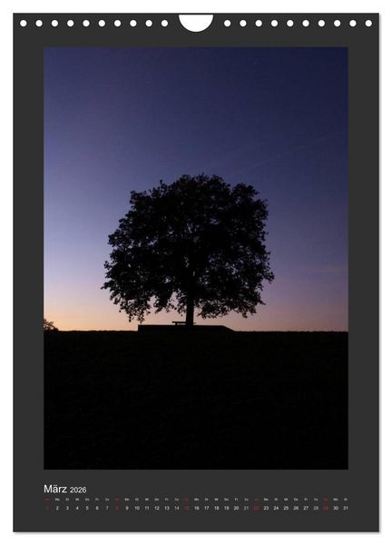 Produktbild: Odenwald - Impressionen einer Landschaft (Wandkalender 2026 DIN A4 hoch), CALVENDO Monatskalender