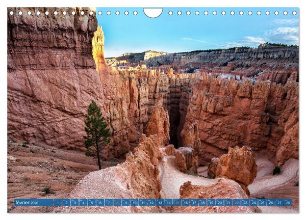 Produktbild: L'Ouest Am&eacute;ricain - Superbe contr&eacute;e aux paysages spectaculaires (Calendrier mural 2026 DIN A4 vertical), CALVENDO calendrier mensuel