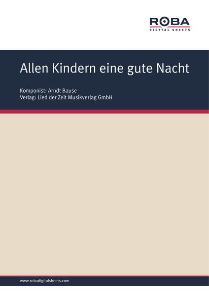 Produktbild: Allen Kindern eine gute Nacht