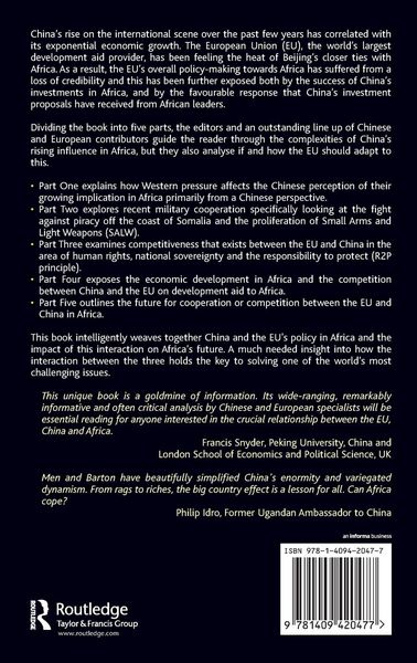 Produktbild: China and the European Union in Africa