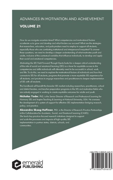 Produktbild: Motivating the SEL Field Forward Through Equity