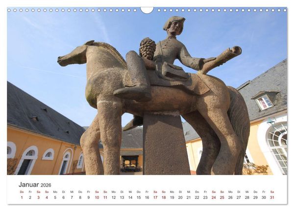 Produktbild: Rheingau - Land des Weines und der Bauwerks (Wandkalender 2026 DIN A3 quer), CALVENDO Monatskalender