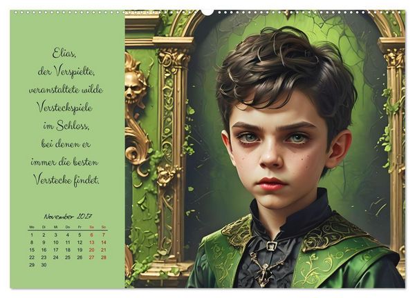 Produktbild: Mondkinder der Dunkelheit (Wandkalender 2027 DIN A2 quer), CALVENDO Monatskalender