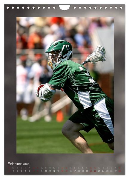 Produktbild: Teamsport - LACROSSE (Wandkalender 2026 DIN A4 hoch), CALVENDO Monatskalender