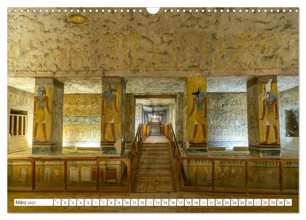 Produktbild: &Auml;gypten - Karnak, die thebanische Nekropole und Luxor (Wandkalender 2027 DIN A3 quer), CALVENDO Monatskalender