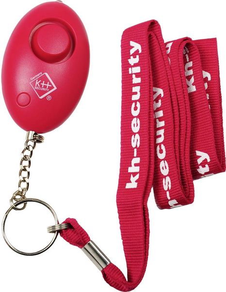 Produktbild: Kh-security Taschenalarm Pink mit LED 100137