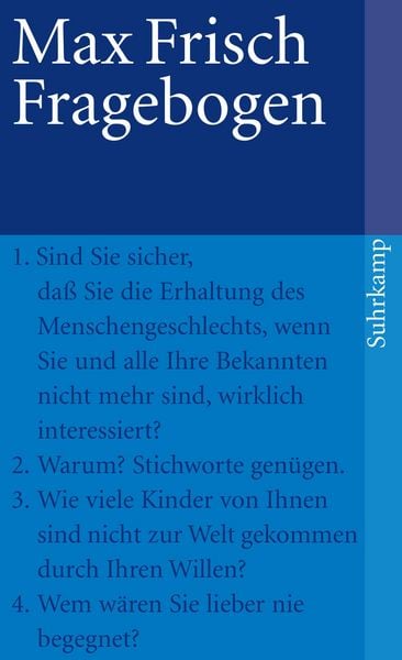 Produktbild: Fragebogen