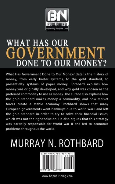 Produktbild: What Has Government Done to Our Money?