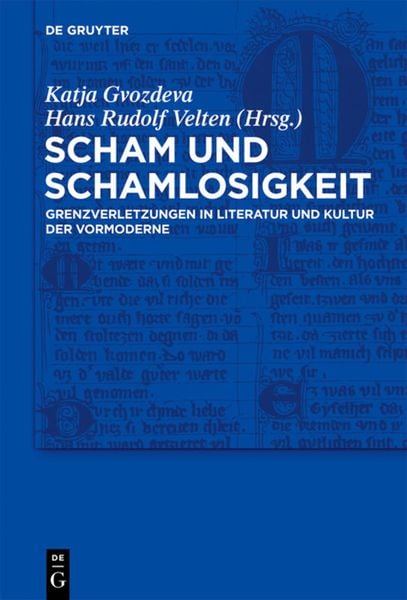 Produktbild: Scham und Schamlosigkeit
