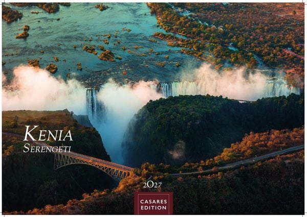 Produktbild: Kenia & Serengheti Kalender 2027 &ndash; Wandkalender | Fotokalender Afrika 24x35cm &ndash; Wundersch&ouml;ne Tierkalender- und Naturschutzfotos.