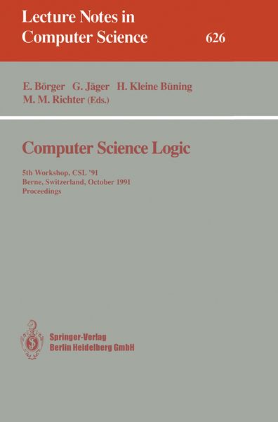 Produktbild: Computer Science Logic