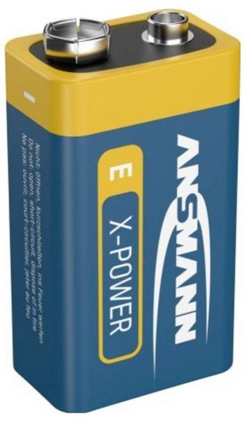 Ansmann X-Power 9V Block-Batterie 9V 1St.
