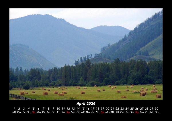 Produktbild: Berge 2026 Fotokalender DIN A3
