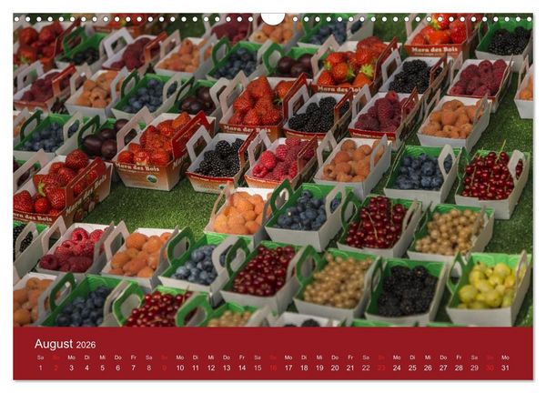 Produktbild: March&eacute; Provencal - M&auml;rkte der Provence (Wandkalender 2026 DIN A3 quer), CALVENDO Monatskalender