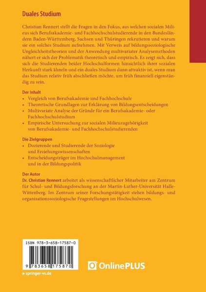 Produktbild: Duales Studium