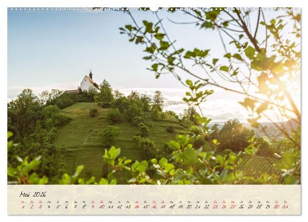 Produktbild: Lieblingsorte in und um T&uuml;bingen (hochwertiger Premium Wandkalender 2026 DIN A2 quer), Kunstdruck in Hochglanz