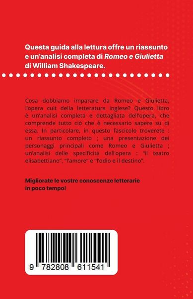 Produktbild: Romeo e Giulietta di William Shakespeare (Analisi del libro)