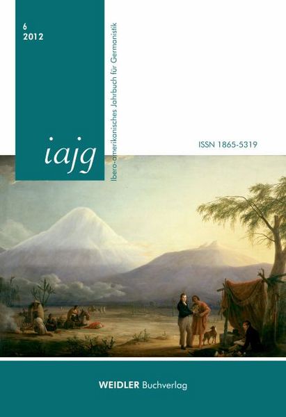 Produktbild: Ibero-amerikanisches Jahrbuch f&uuml;r Germanistik 2012