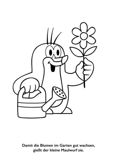 Produktbild: Der kleine Maulwurf: Mein Malbuch-Spa&szlig;