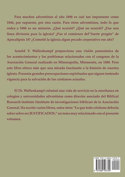 Produktbild: Lo Que Todo Adventista Deber&iacute;a Saber Sobre 1888