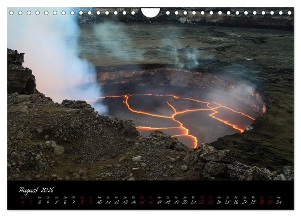 Produktbild: Kilauea Volcano Hawaii - Auf den Spuren von Feuerg&ouml;ttin Pele (Wandkalender 2026 DIN A4 quer), CALVENDO Monatskalender