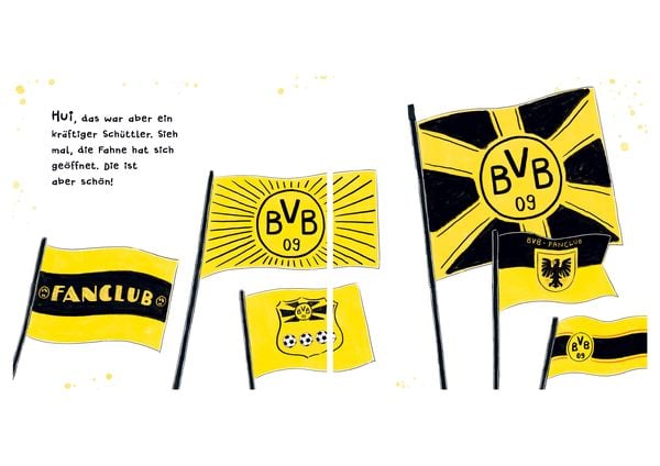 Produktbild: BVB &ndash; Ein Mitmachbuch zum Sch&uuml;tteln, Schaukeln, Pusten, Klopfen und sehen, was dann passiert