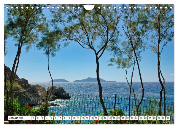 Produktbild: Kretas faszinierender S&uuml;den (Wandkalender 2026 DIN A4 quer), CALVENDO Monatskalender