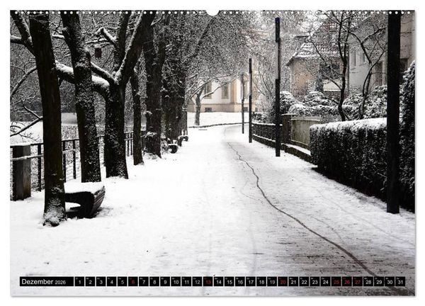 Produktbild: Herforder Ansichten (hochwertiger Premium Wandkalender 2026 DIN A2 quer), Kunstdruck in Hochglanz