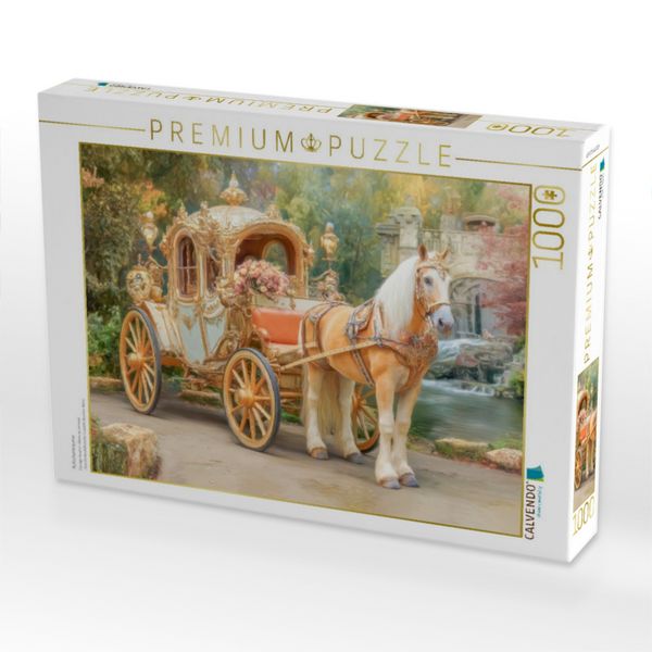 Produktbild: CALVENDO Puzzle Kutschentr&auml;ume | 1000 Teile Lege-Gr&ouml;&szlig;e 64x48cm Foto-Puzzle f&uuml;r gl&uuml;ckliche Stunden