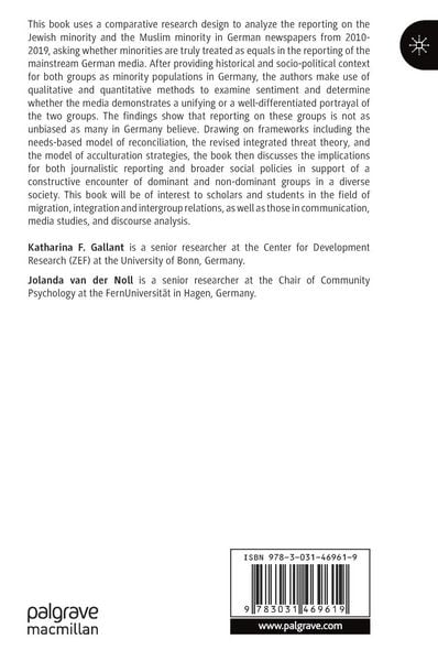 Produktbild: Jews and Muslims in German Print Media