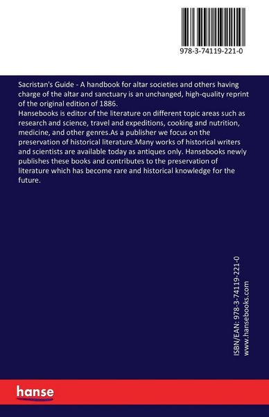 Produktbild: Sacristan's Guide