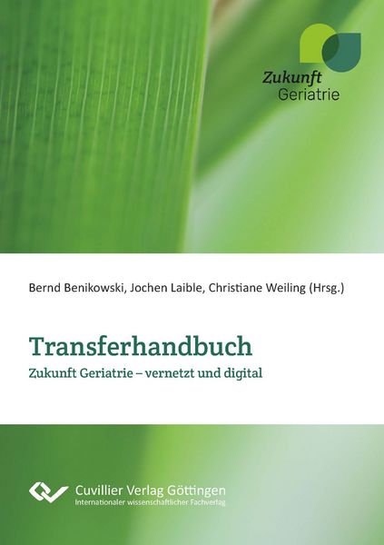 Produktbild: Transferhandbuch Zukunft Geriatrie
