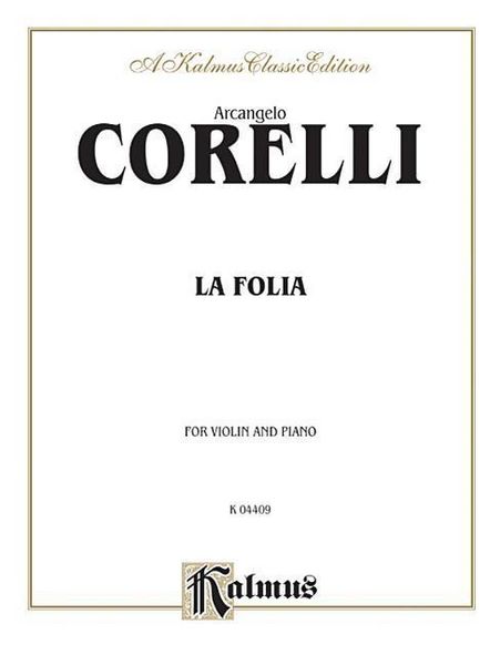 Produktbild: Corelli, A: Folia