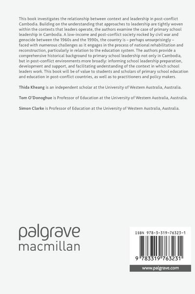 Produktbild: Primary School Leadership in Cambodia