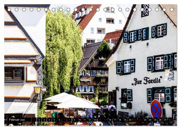 Produktbild: Ulm einfach liebenswert (Tischkalender 2026 DIN A5 quer), CALVENDO Monatskalender