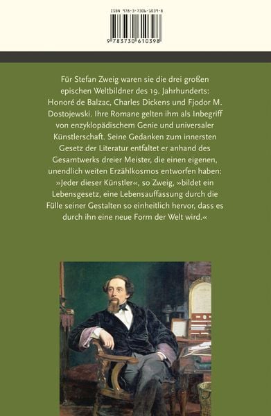 Produktbild: Drei Meister. Balzac, Dickens, Dostojewski