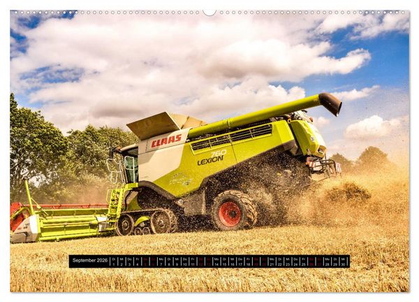 Produktbild: Landwirtschaft - Von der Saat bis zur Ernte (hochwertiger Premium Wandkalender 2026 DIN A2 quer), Kunstdruck in Hochglanz