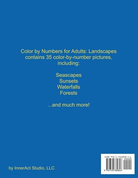 Produktbild: Color by Numbers for Adults