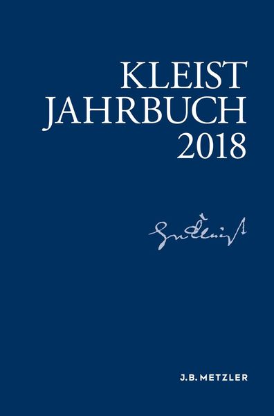 Produktbild: Kleist-Jahrbuch 2018