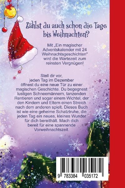 Produktbild: Ein magischer Adventskalender mit 24 Weihnachtsgeschichten
