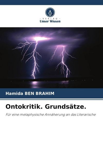 Produktbild: Ontokritik. Grunds&auml;tze.