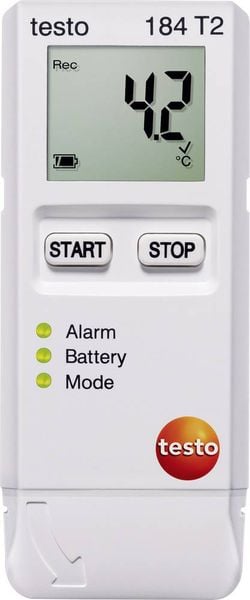 Produktbild: Testo 0572 1842 184 T2 Temperatur-Datenlogger Messgr&ouml;&szlig;e Temperatur -35 bis +70&deg;C