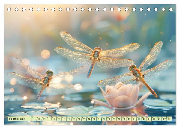 Produktbild: Eine Welt entz&uuml;ckend kleiner Tierchen (Tischkalender 2026 DIN A5 quer), CALVENDO Monatskalender